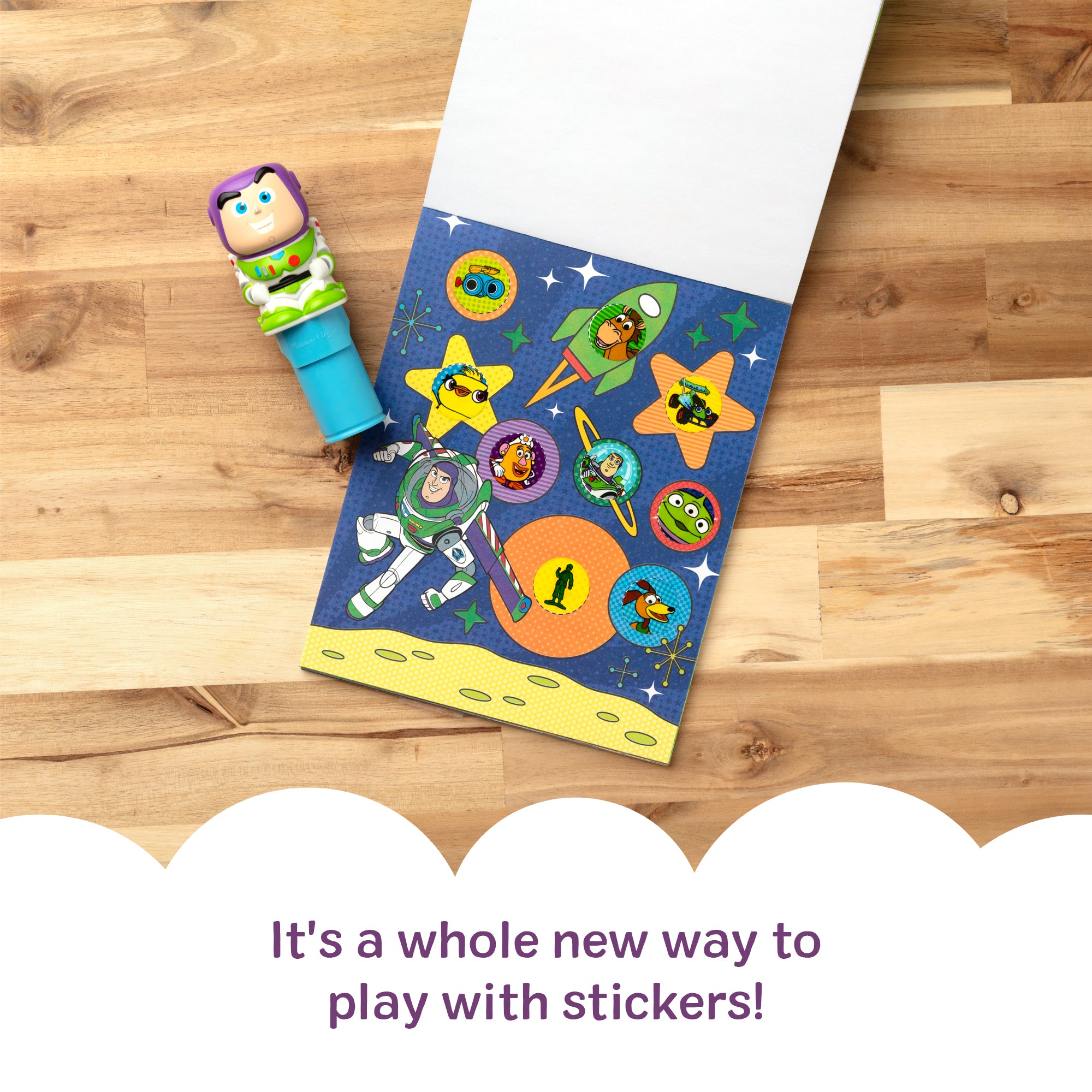 Sticker WOW!? Activity Pad & Sticker Stamper - Buzz Lightyear - Image 4