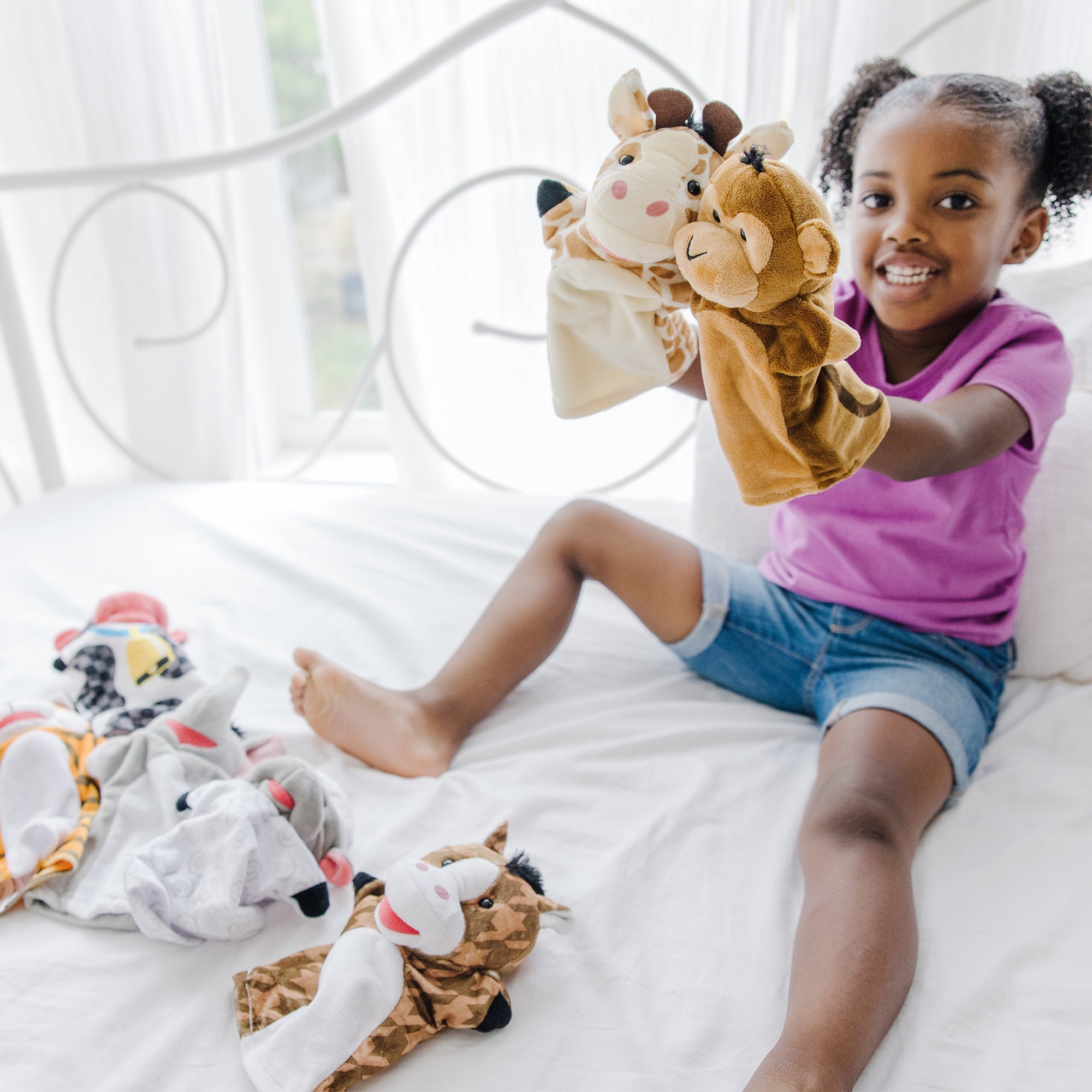 Hand Puppet 2-Pack: Farm Friends. Zoo Friends - Image 10