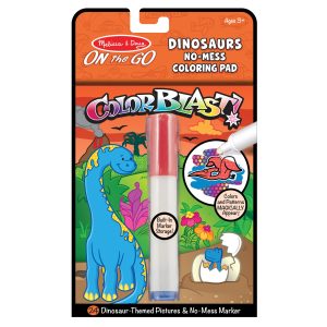 On the Go? ColorBlast Color Reveal Pad ?C Dinosaur