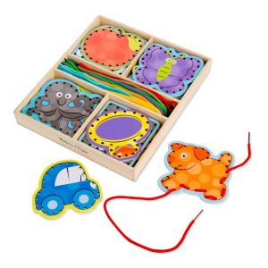 Alphabet Lacing Cards
