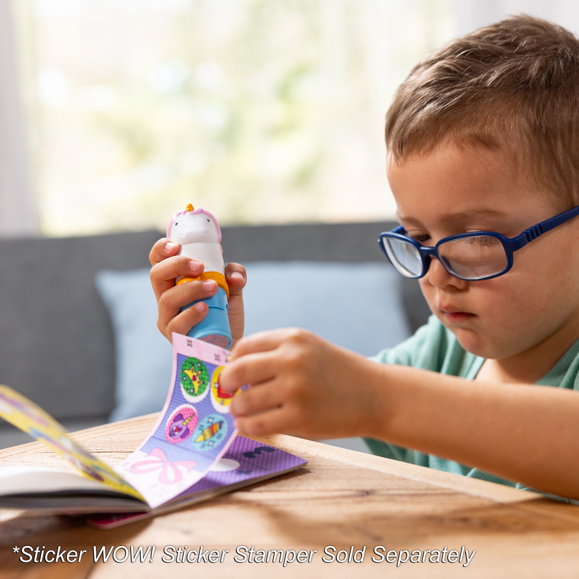 Sticker WOW!? Mini Activity Pad & Refill Stickers - Favorite Things (200+ Stickers. Stamper Not Included) - Image 2