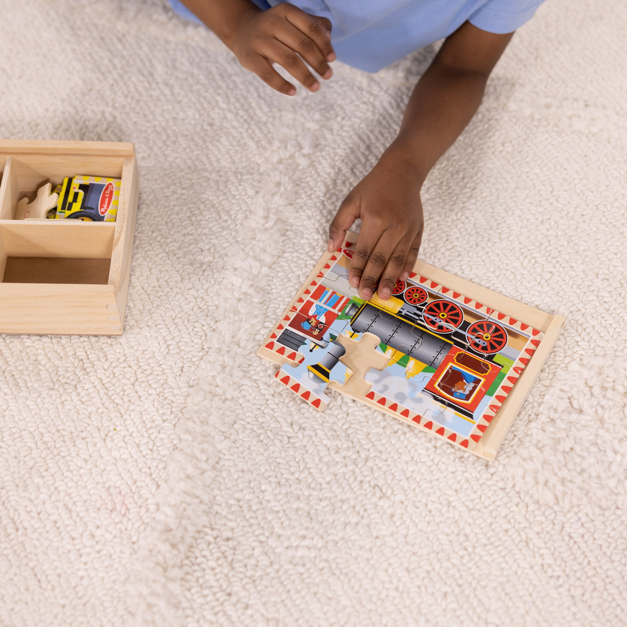 Wooden Jigsaw Puzzles in a Box - Vehicles - Image 6
