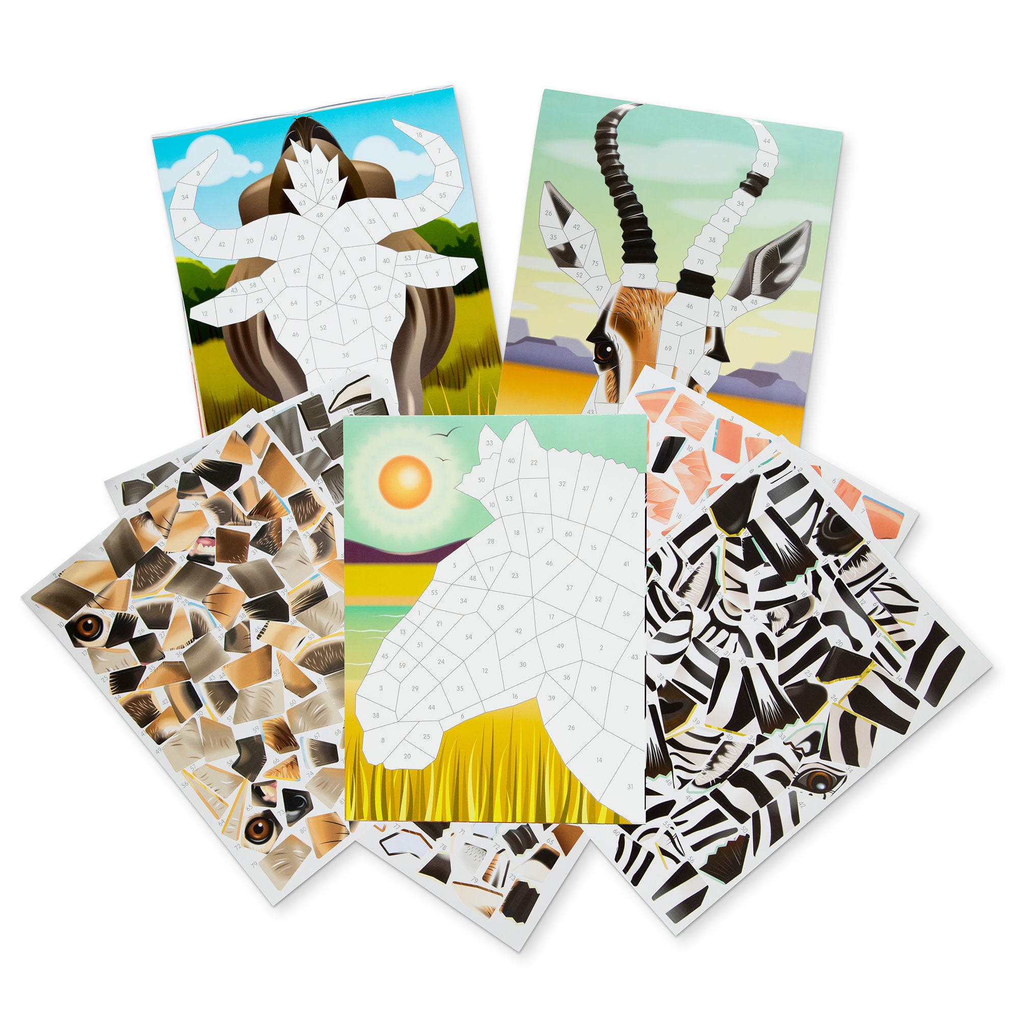 Mosaic Sticker Pad - Safari - Image 4