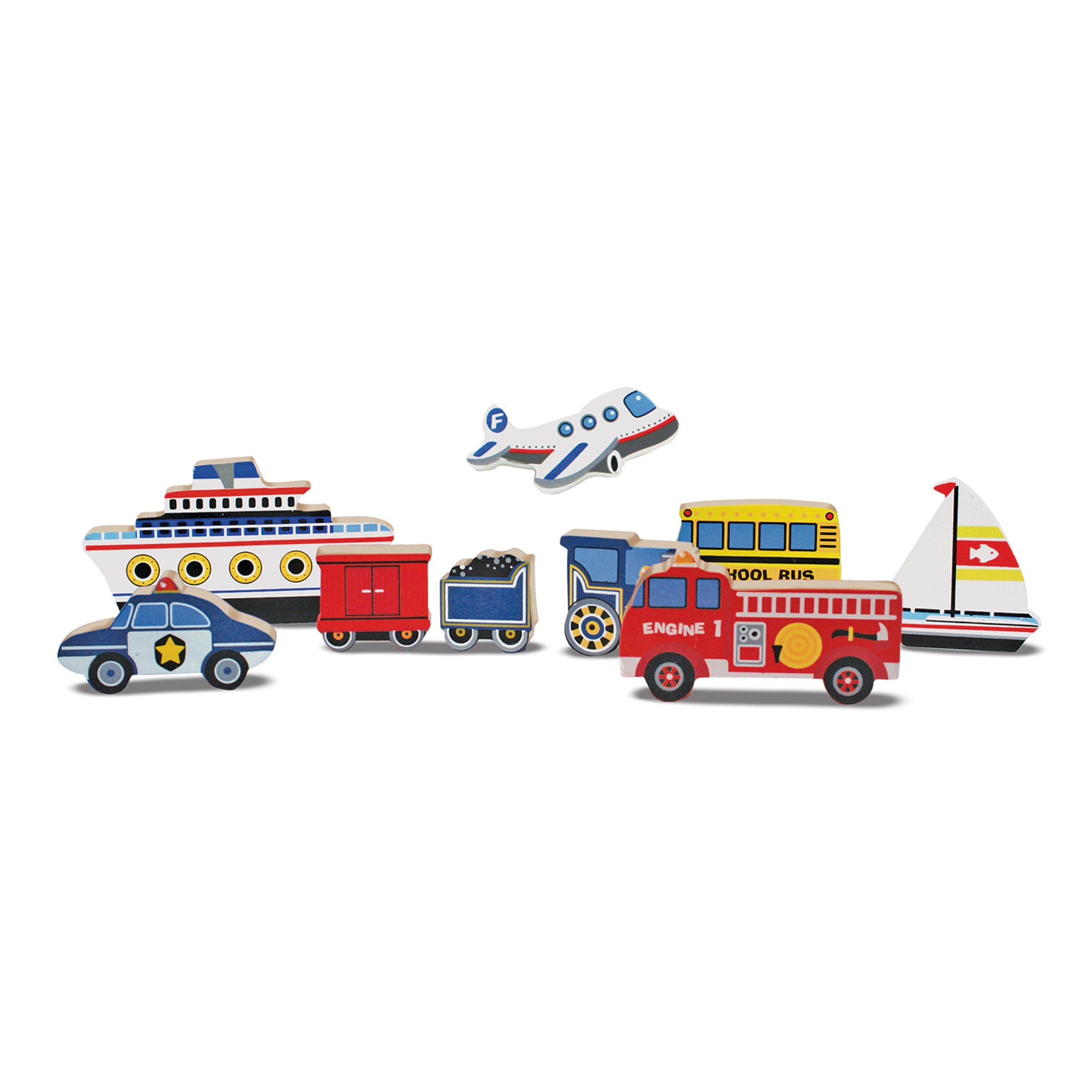 Vehicles Chunky Puzzle - 9 Pieces - Image 4