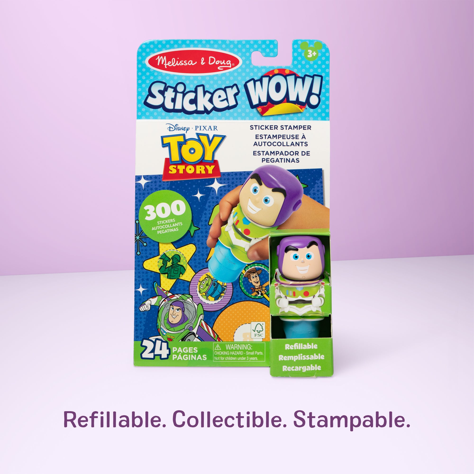 Sticker WOW!? Activity Pad & Sticker Stamper - Buzz Lightyear - Image 8