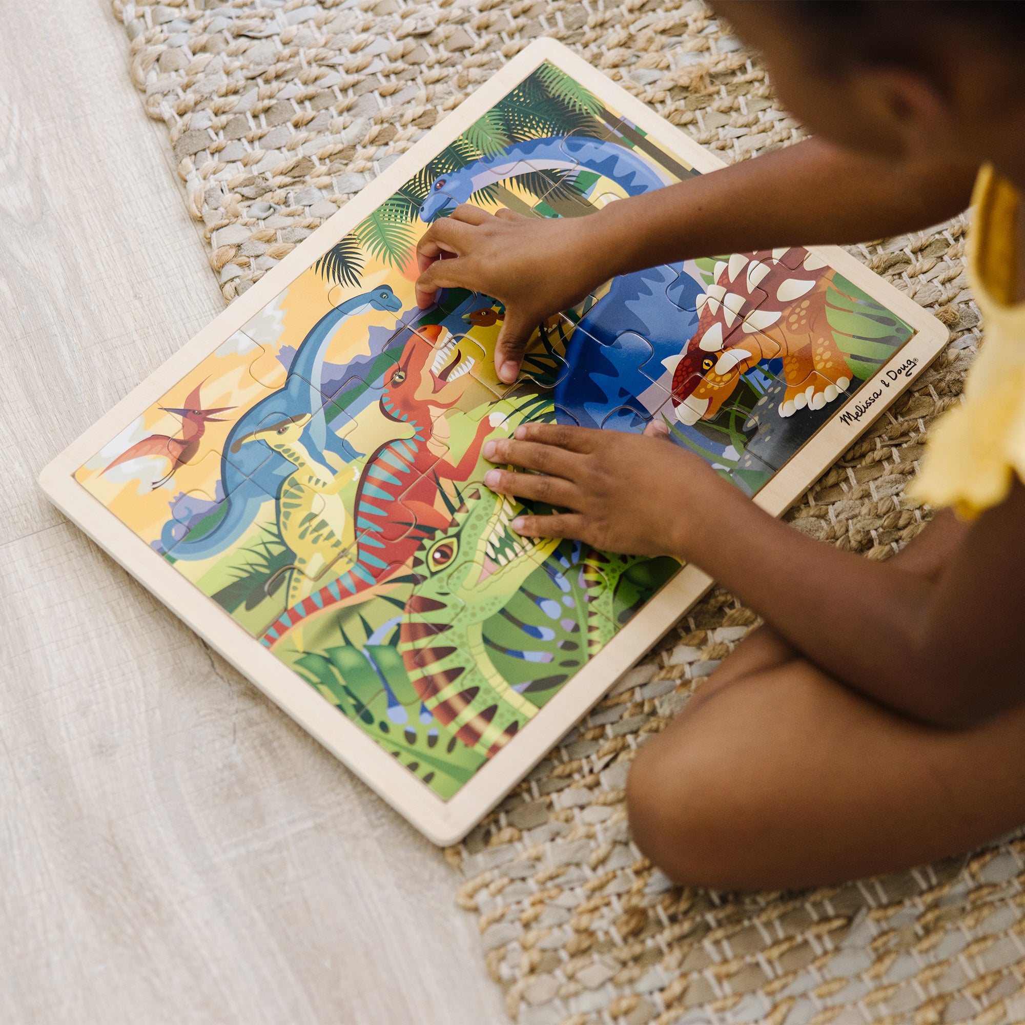 Dinosaur Wooden Jigsaw Puzzle - 24 Pieces - Image 10