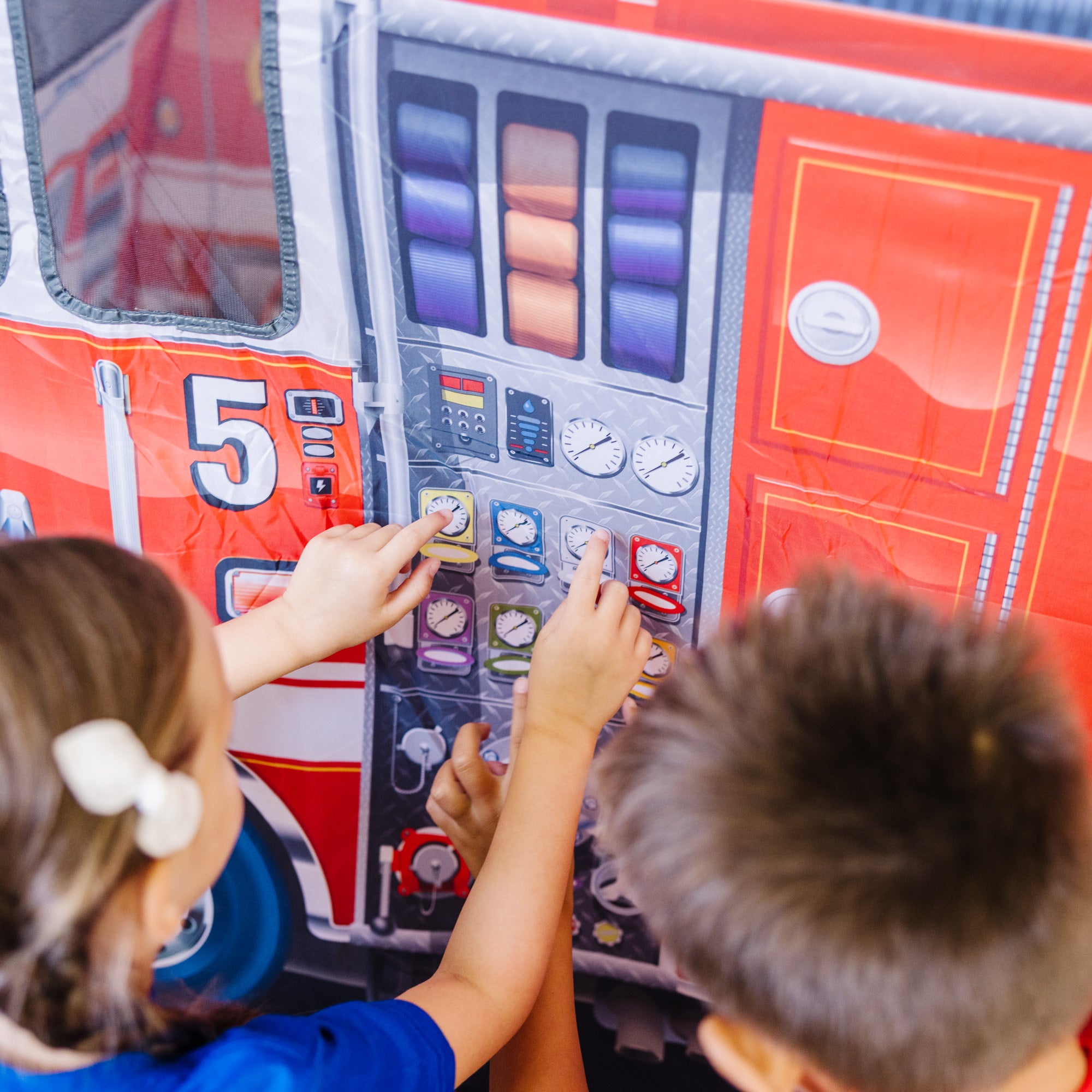 Fire Truck Play Tent - Image 6