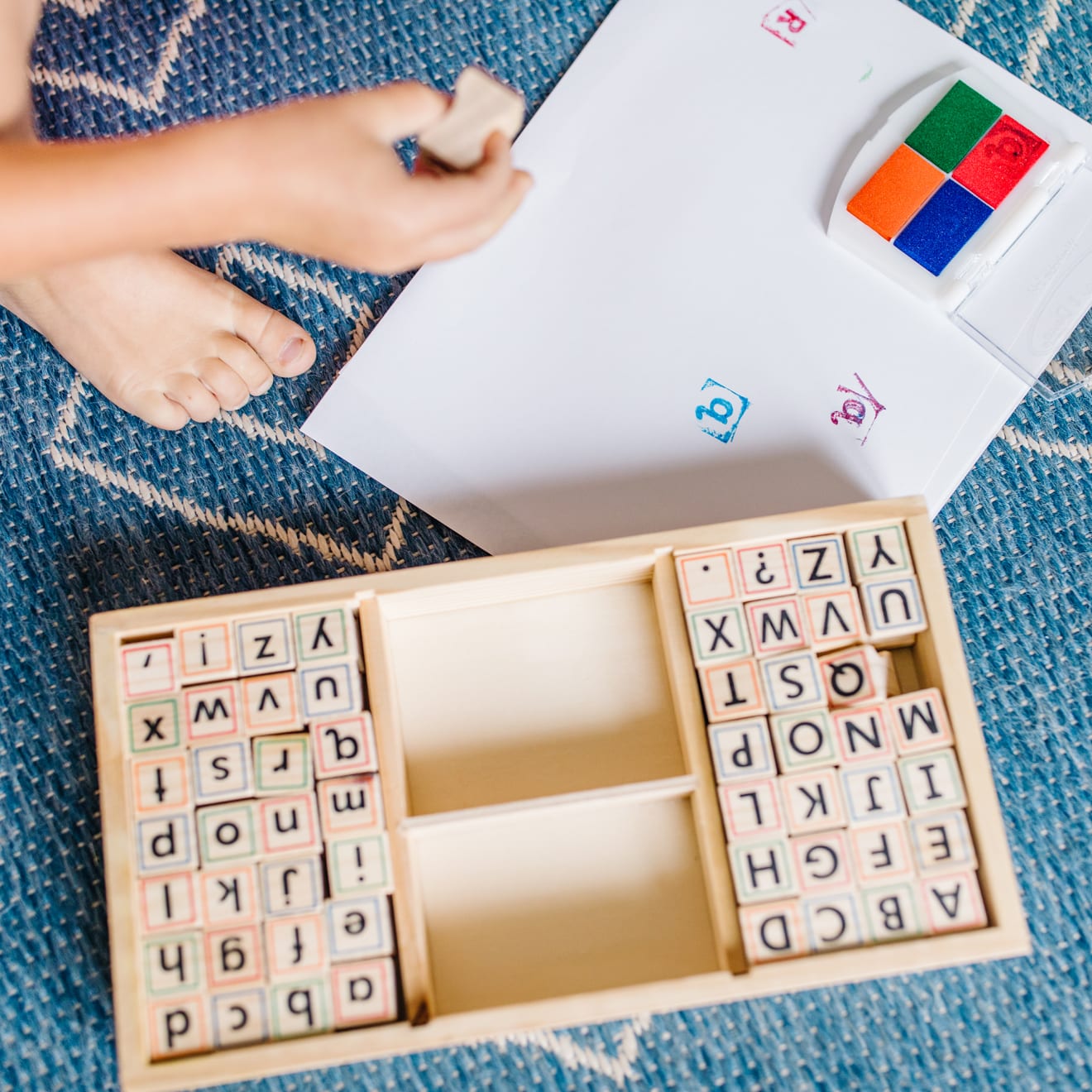 Alphabet Stamp Set - Image 7