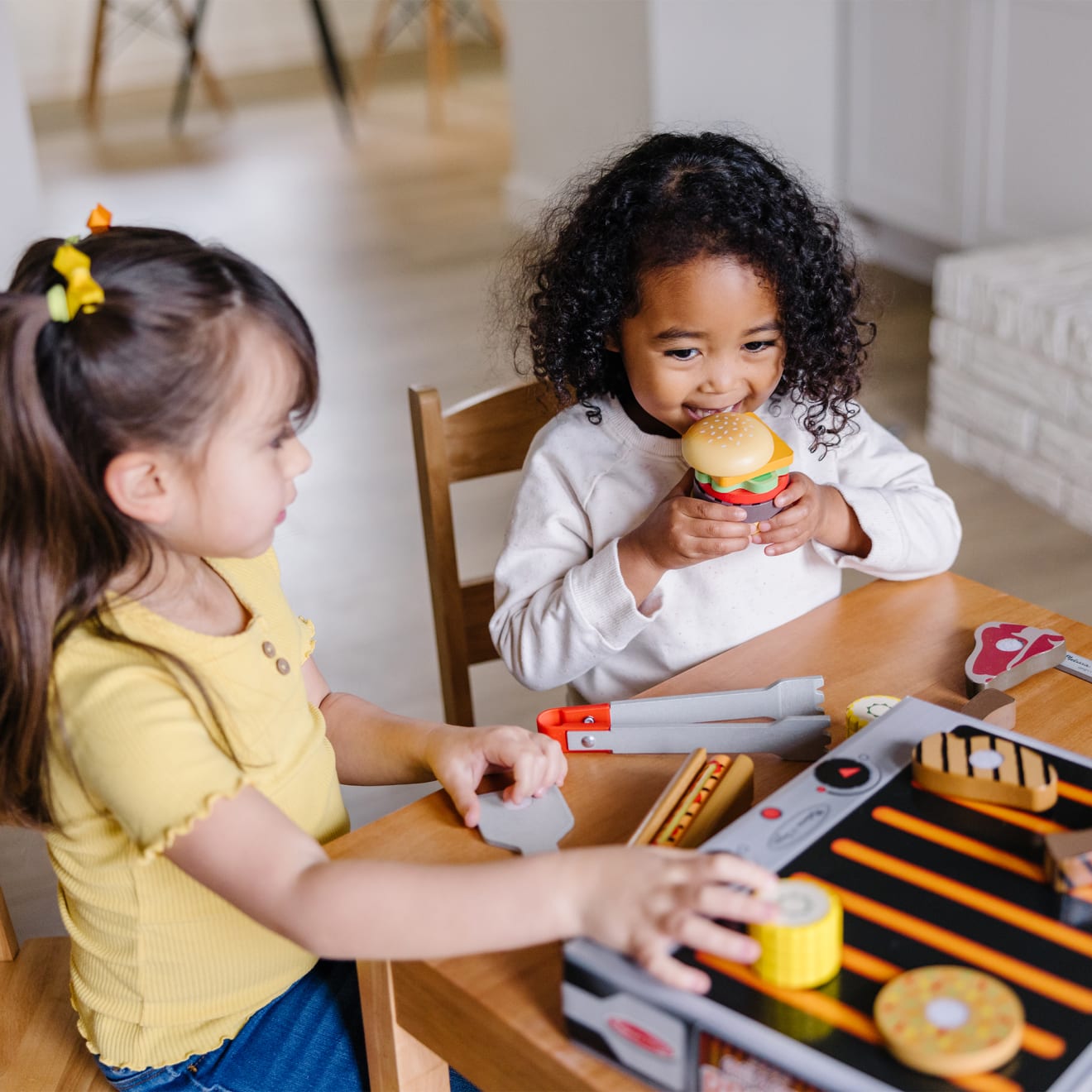 Wooden Grill & Serve BBQ Set - Image 5