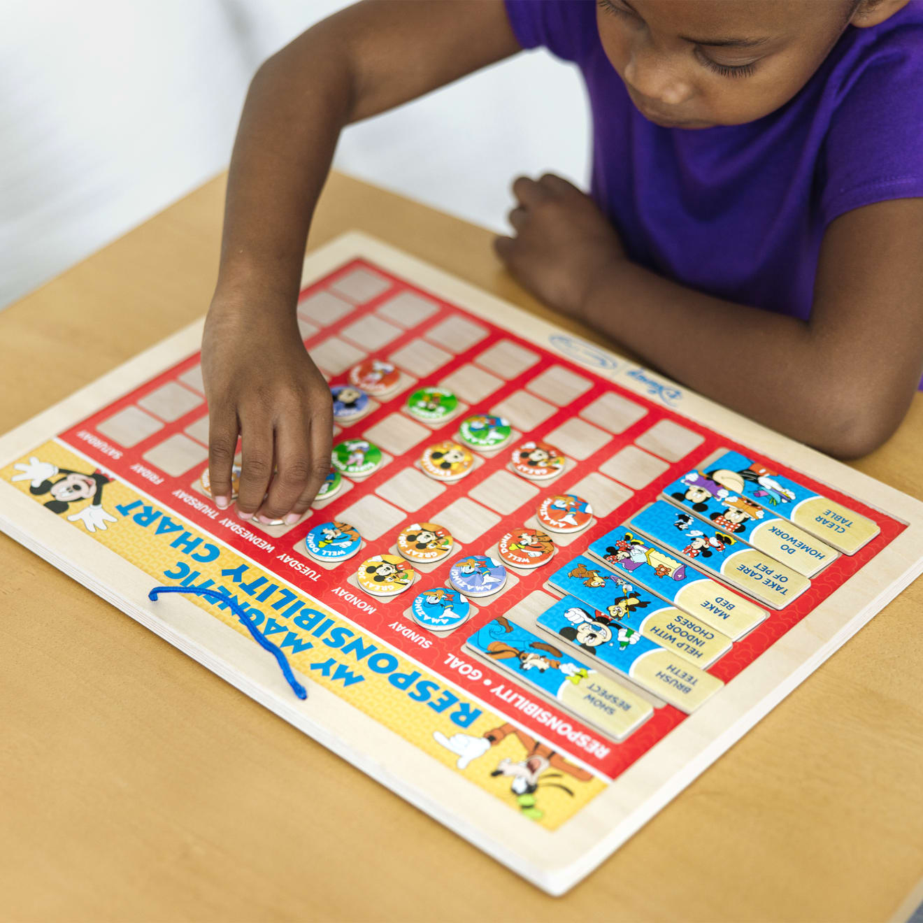 Mickey Mouse My Magnetic Responsibility Chart - Image 6