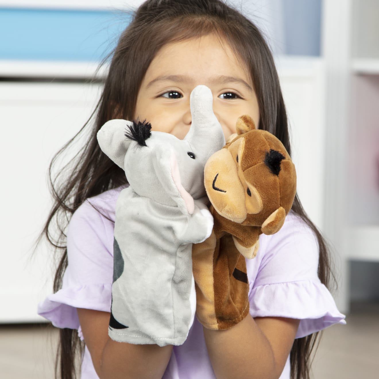Safari Buddies Hand Puppets - Image 5