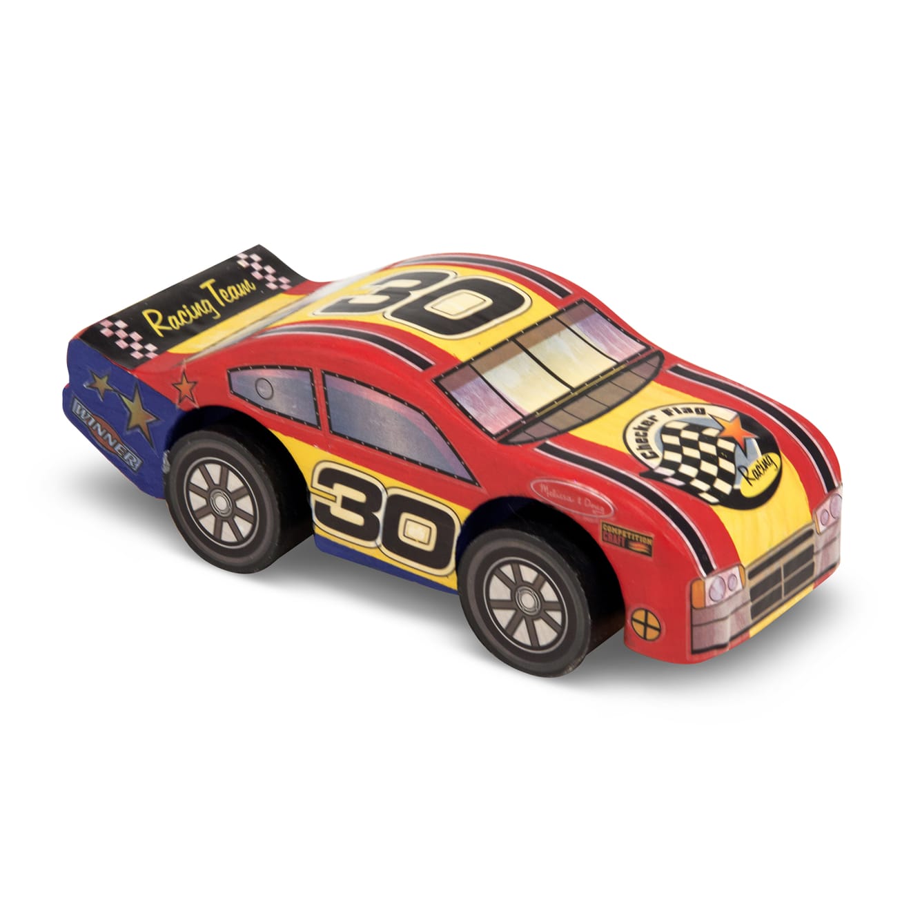 Decorate-Your-Own Wooden Race Car - Image 4