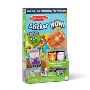 Sticker WOW!? Activity Pad & Sticker Stamper Value Pack - Dinosaur