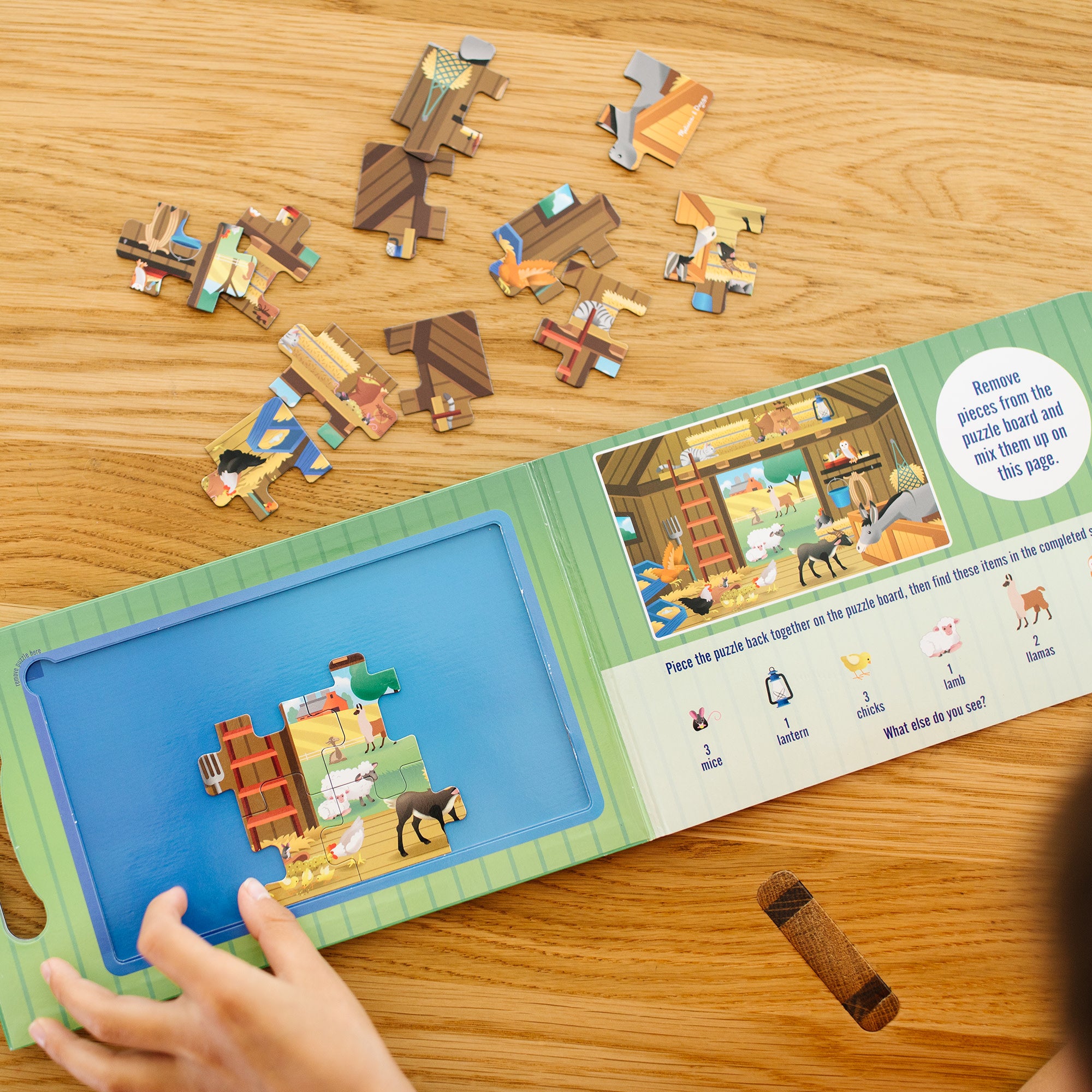Take-Along Magnetic Jigsaw Puzzles ?C On the Farm - Image 7
