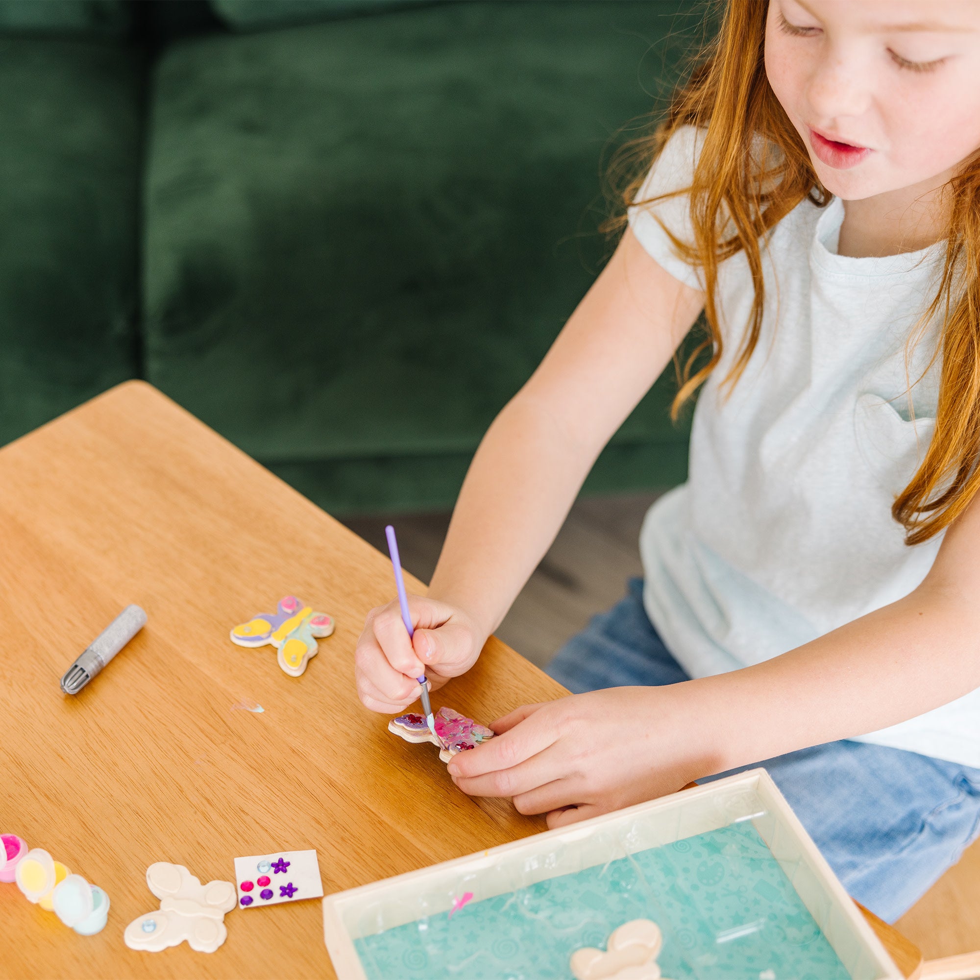 Created by Me! Wooden Butterfly Magnets Craft Kit - Image 8