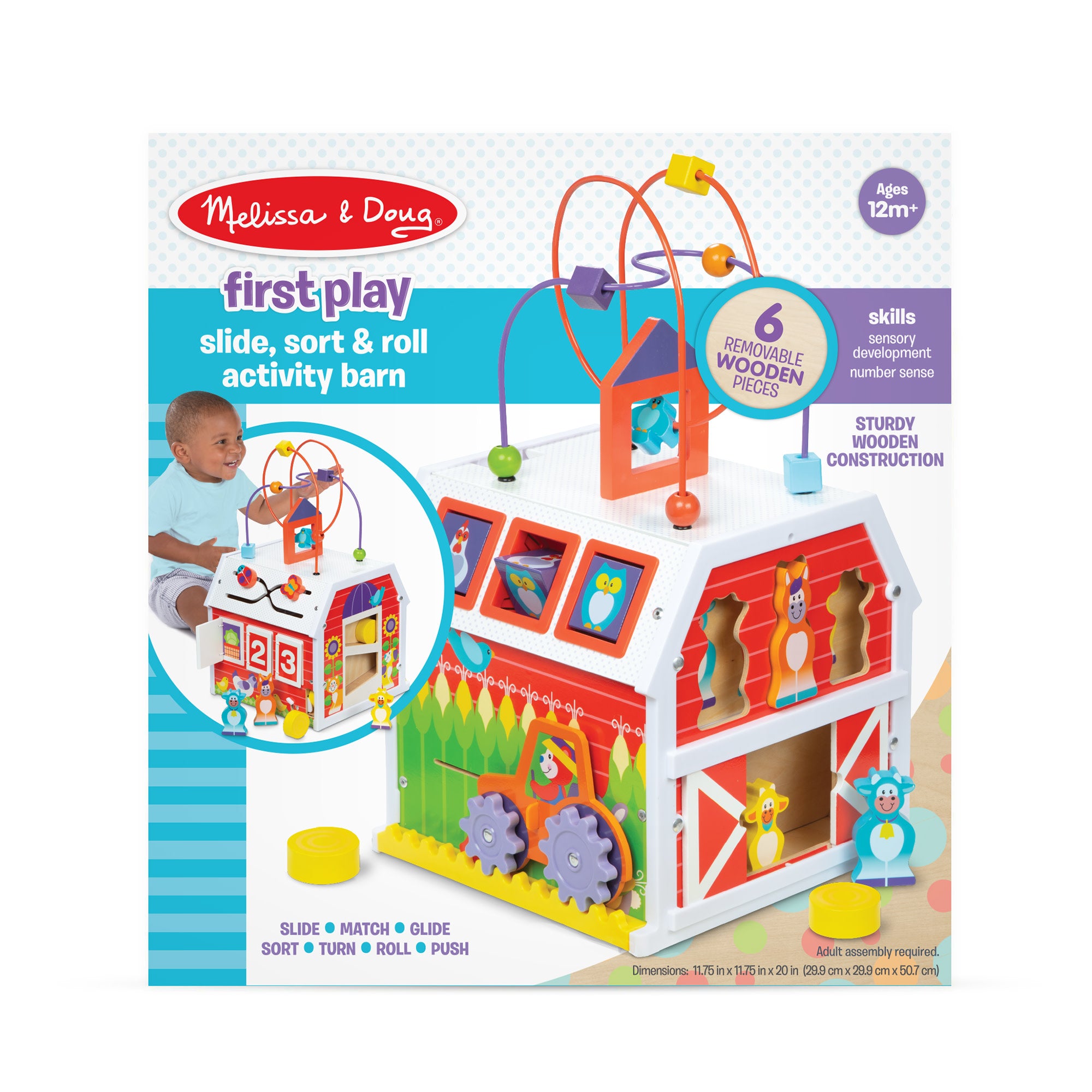 First Play Slide. Sort & Roll Activity Barn - Image 5