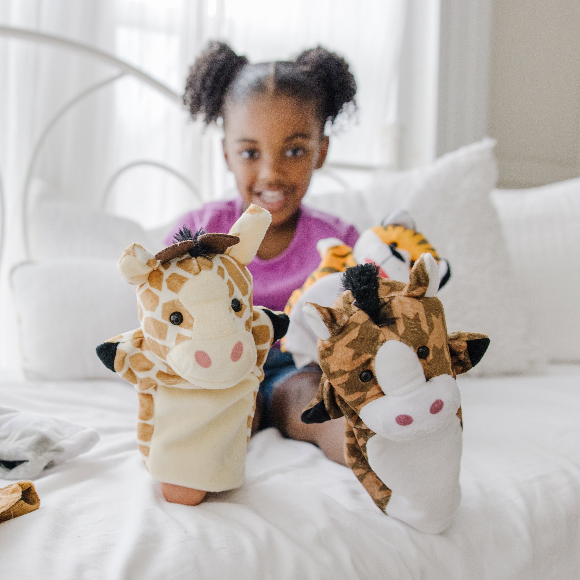 Hand Puppet 2-Pack: Farm Friends. Zoo Friends - Image 7