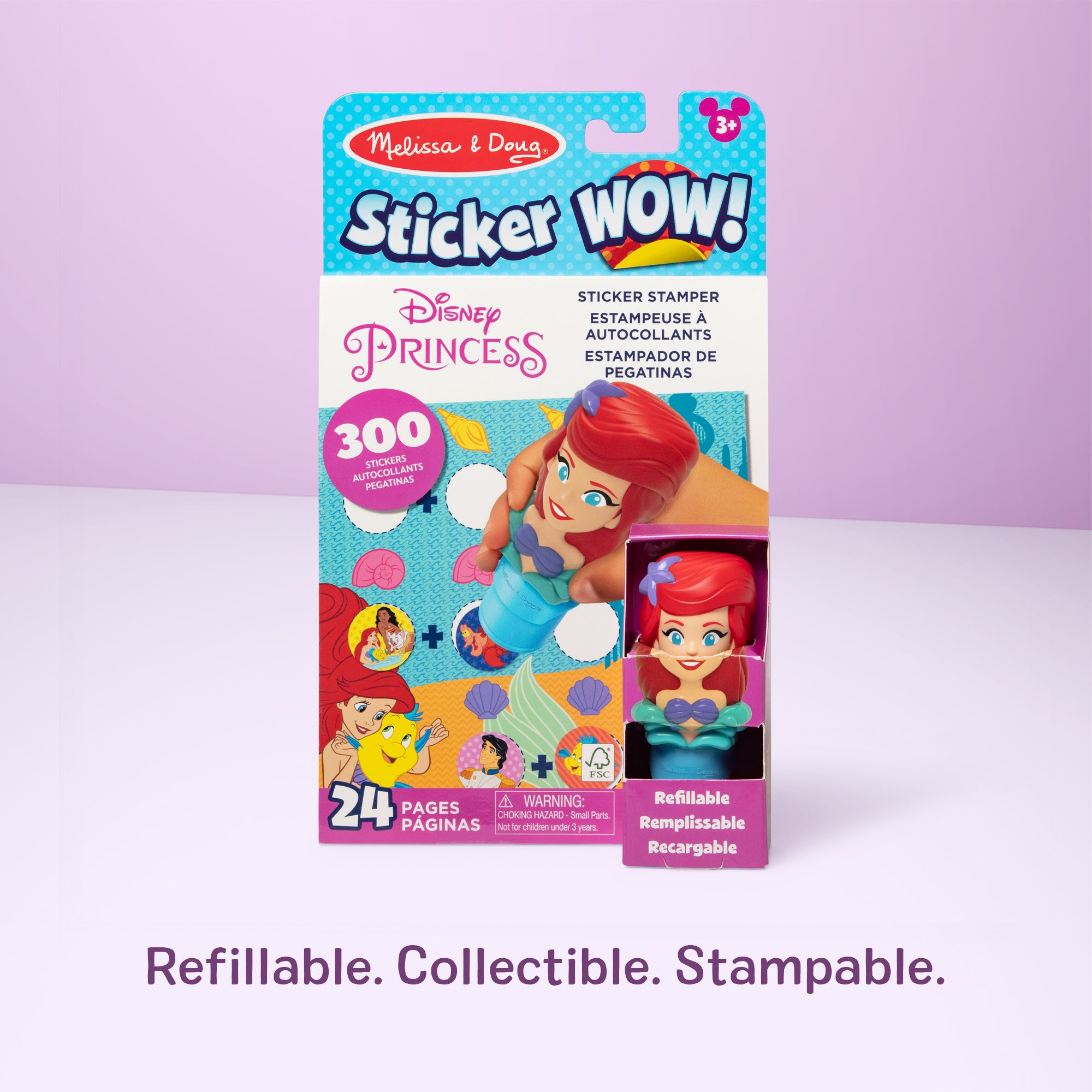 Sticker WOW!? Activity Pad & Sticker Stamper - Ariel - Image 8