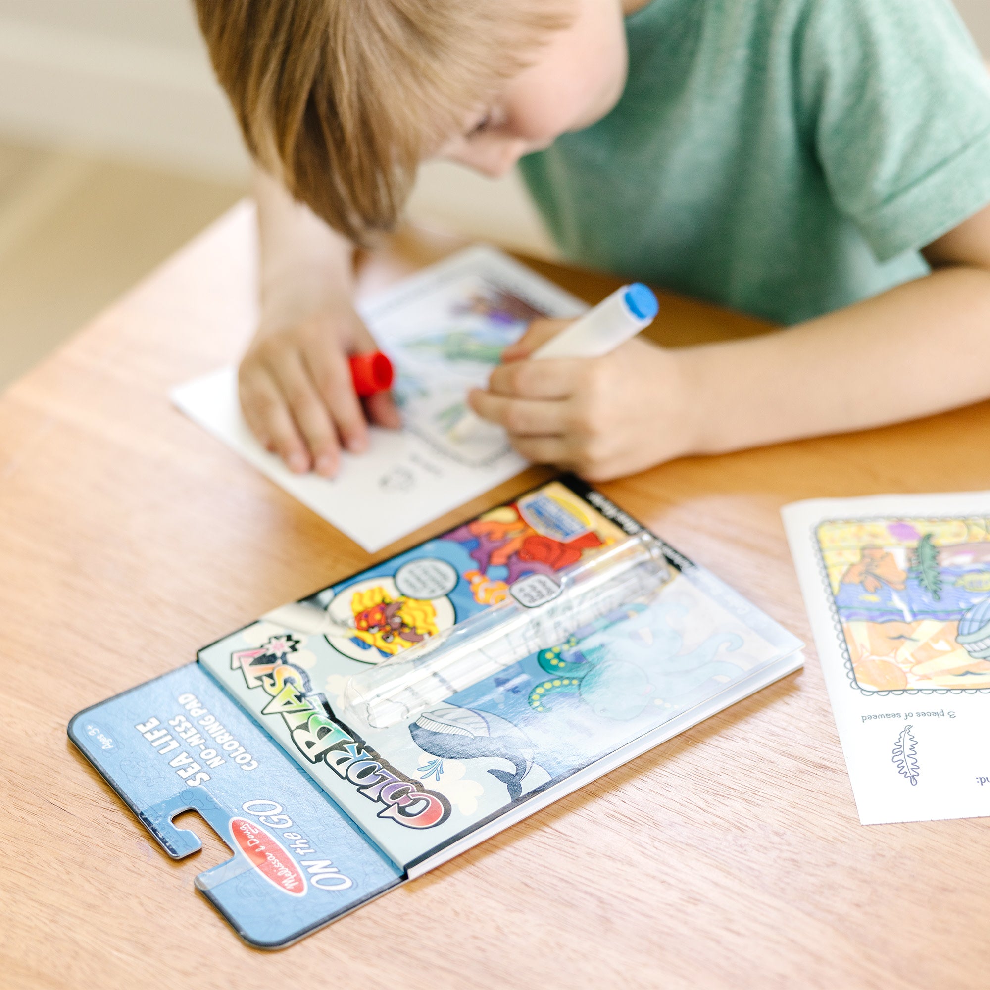 On the Go? ColorBlast Color Reveal Pad ?C Sea Life - Image 2